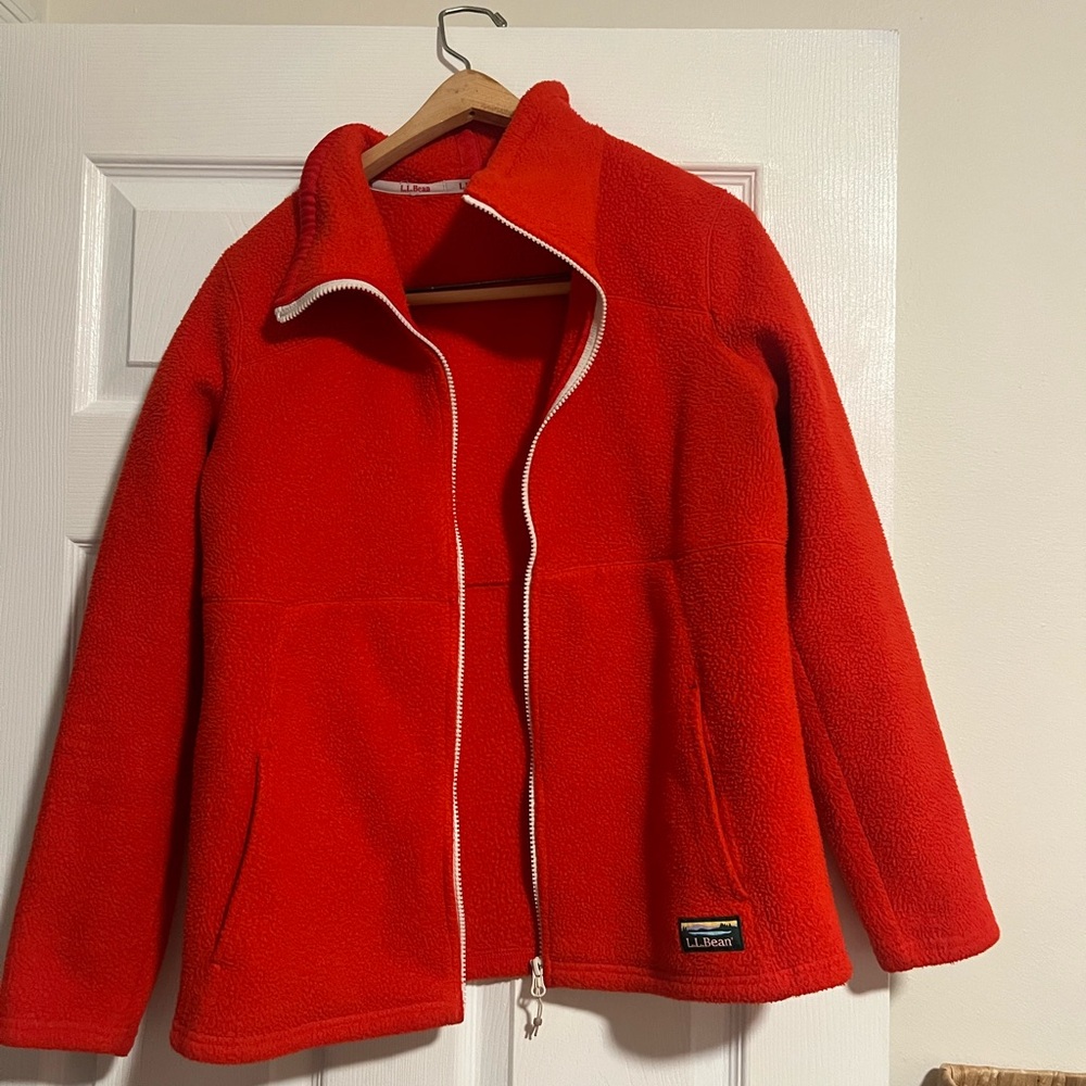 L.L. Bean Vibrant Red Jacket